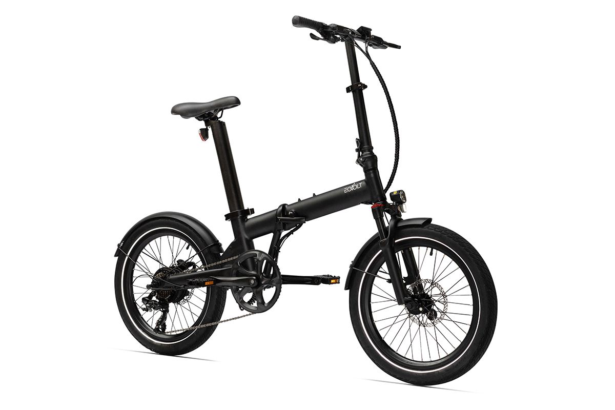 E-bike vélo pliant - KS Cycling - Cologne - 20 pouces - Noir